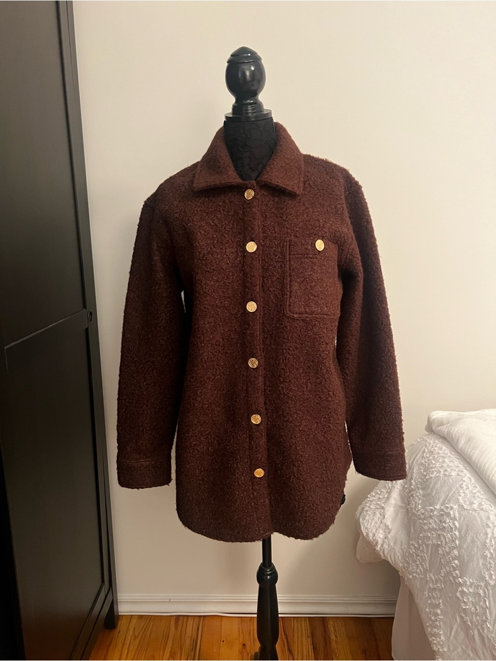 Express Sherpa Shirt Jacket